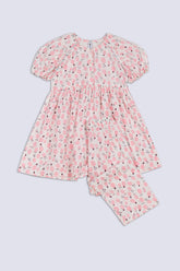 Pineapple Printed Girl's Co-Ord Set